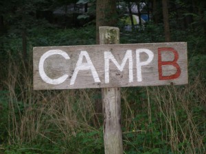 Entrance to Camp B
